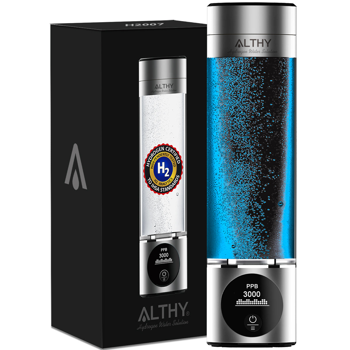 ALTHY Performance Hydrogen Water Generator Bottle