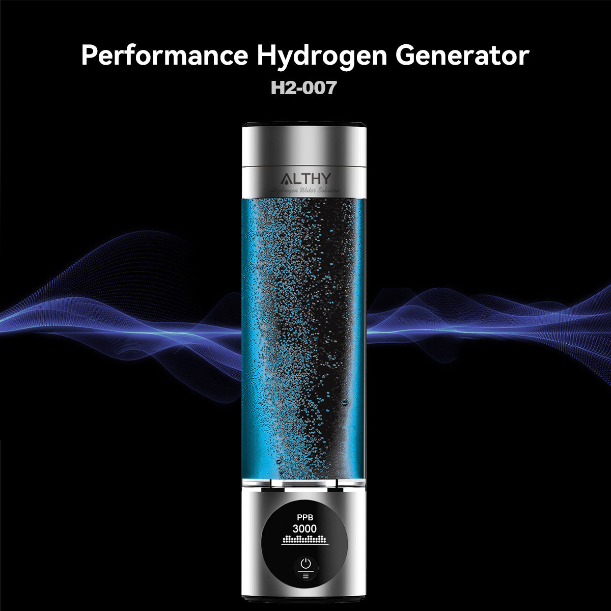 ALTHY Performance Hydrogen Water Generator Bottle