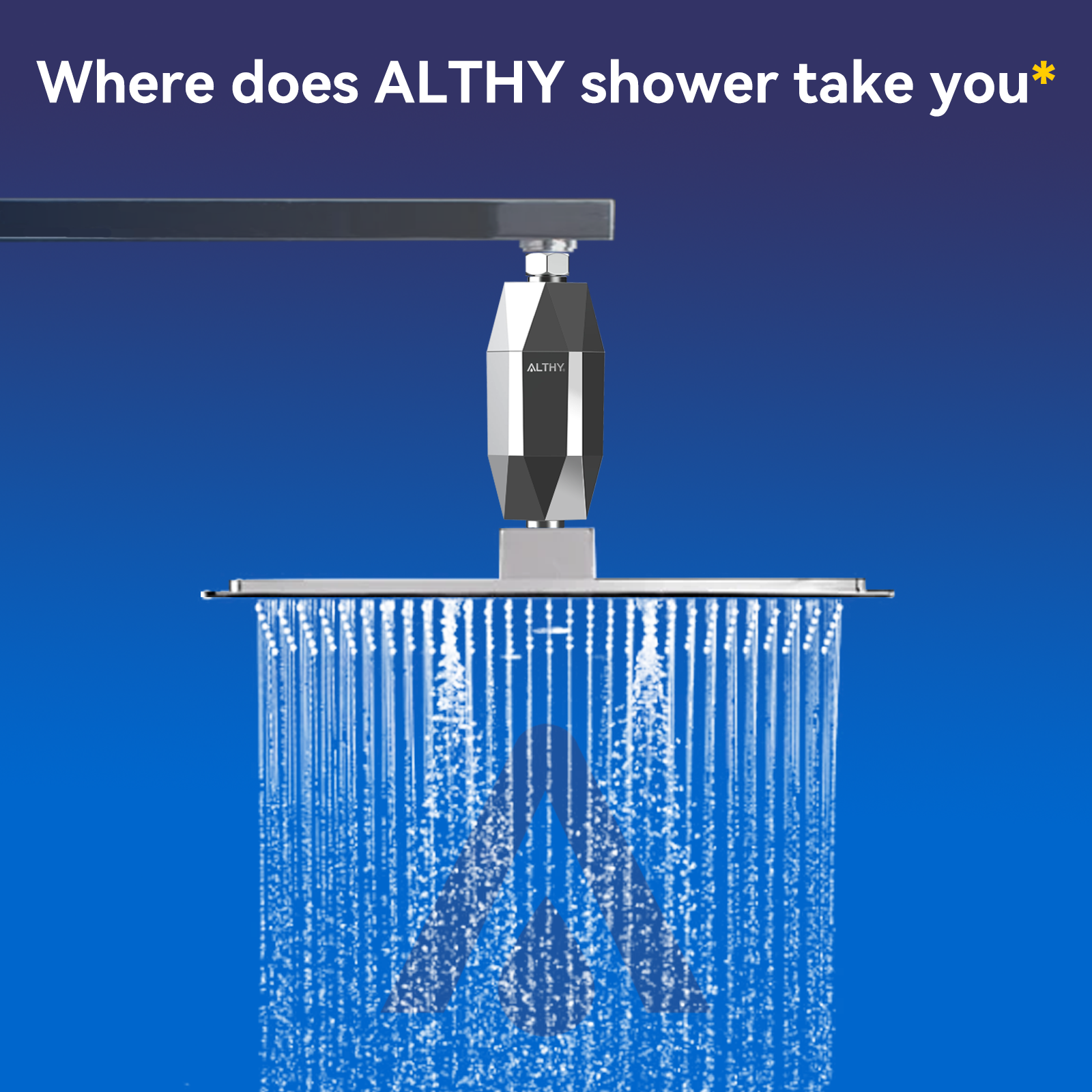 ALTHY Vitamin C Revitalizing Shower Head Water Filter - Reduces Chlorine
