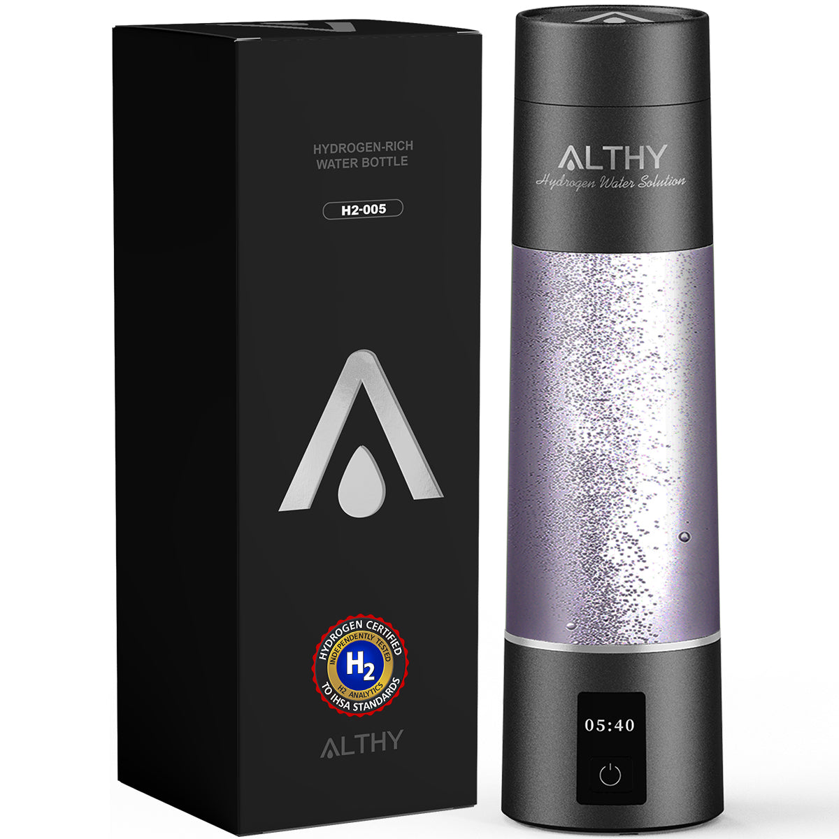 ALTHY Performance Nano Hydrogen Water Generator Bottle