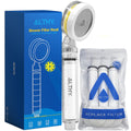 ALTHY Vitamin C Handheld Shower Head Filter,High Pressure SPA Softener Water,Whiten&Moisturizing Dry Itchy Skin,Reduce Hair Loss